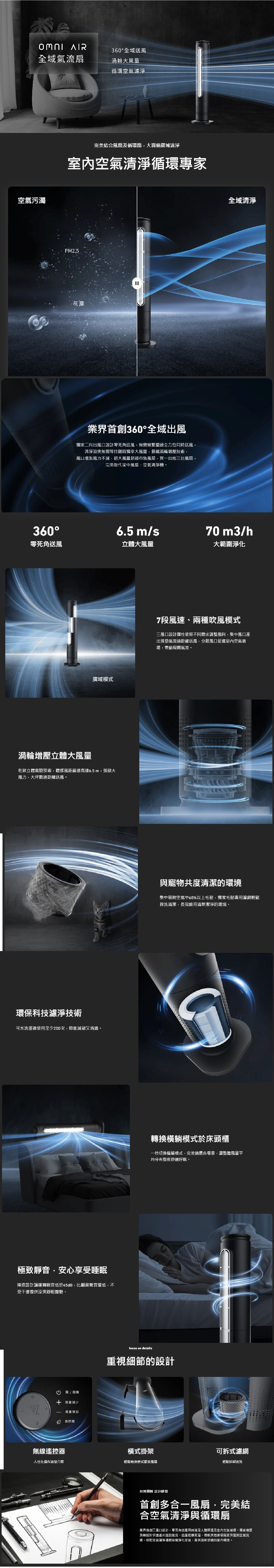 Future Lab OMNI Air 全域氣流 風扇